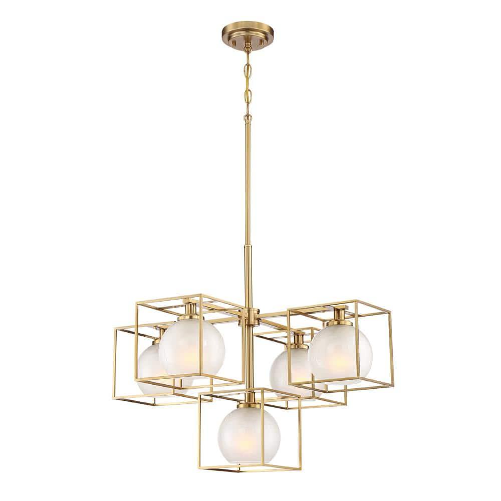 94585-BG-Designers Fountain-Cowen - 5 Light Chandelier     -Traditional Installation