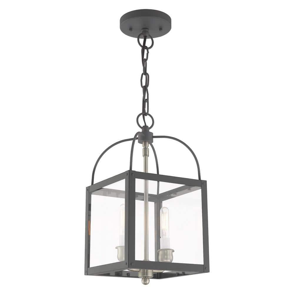 Livex Lighting Milford 2 - Light Pendant in  Scandinavian Gray