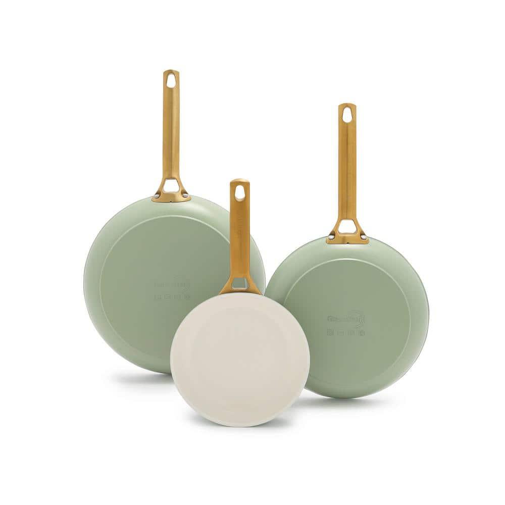 GreenPan ™ Reserve Sage 3-Piece Ceramic Non-Stick Fry Pan Set