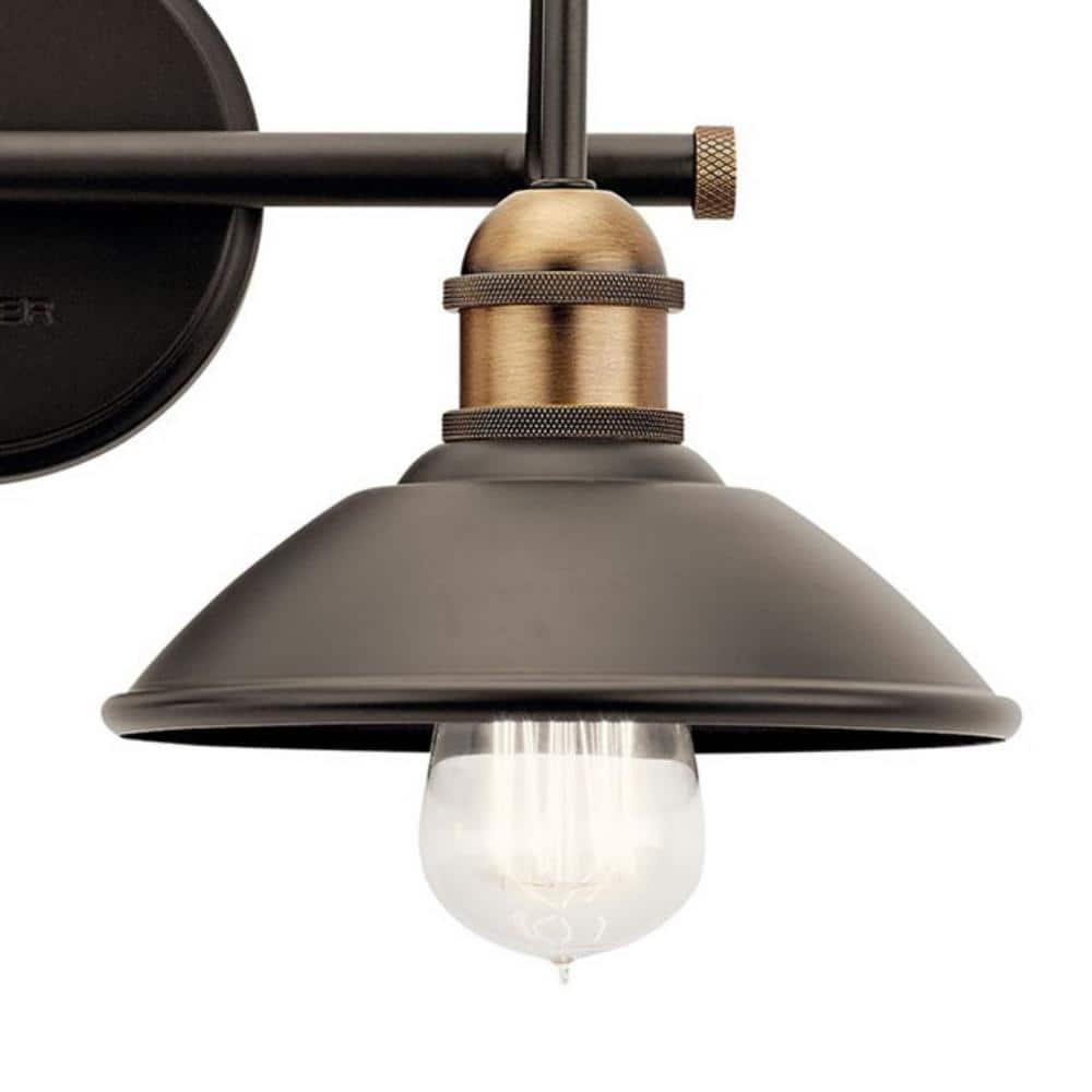 Kichler Lighting Clyde 2 - Light Vanity in  Olde Bronze