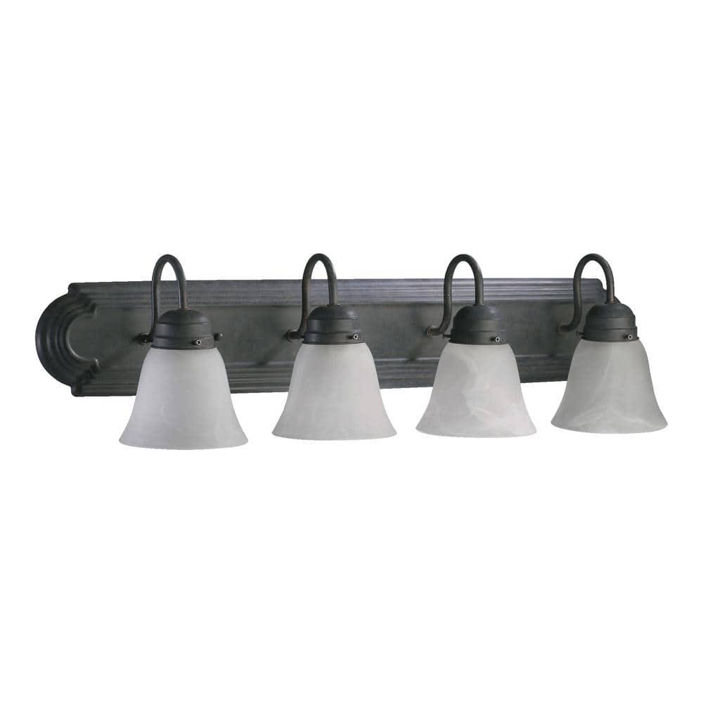 Quorum Lighting - Four Light Vanity - 4 Light Bath Vanity in Quorum Home