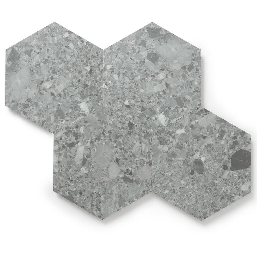 GlueCore Mosaic 28mil x 12" W x 10" L Glue Down Vinyl Tile Flooring