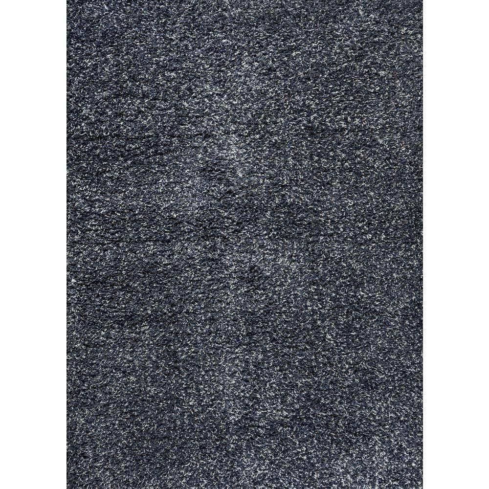 4'x6' Mercer Shag Plush Area Rug, Denim - JONATHAN Y