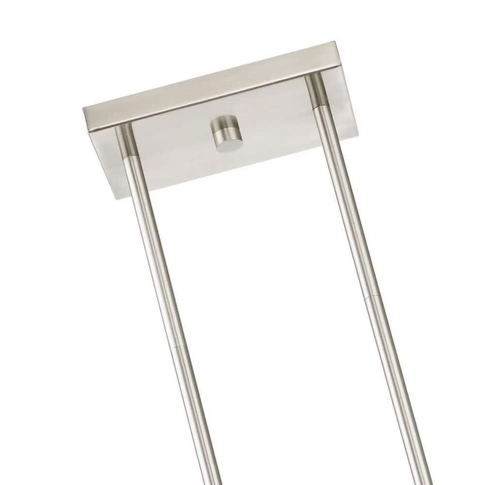 Livex Lighting Munich 3 - Light Chandelier in  Brushed Nickel