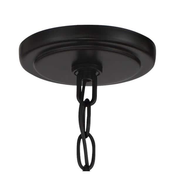 4443-66A-Minka Lavery-Laurel Estate - 4 Light Convertible Foyer-19.13 Inches Tall and 20 Inches Wide-Coal Finish    -Traditional Installation