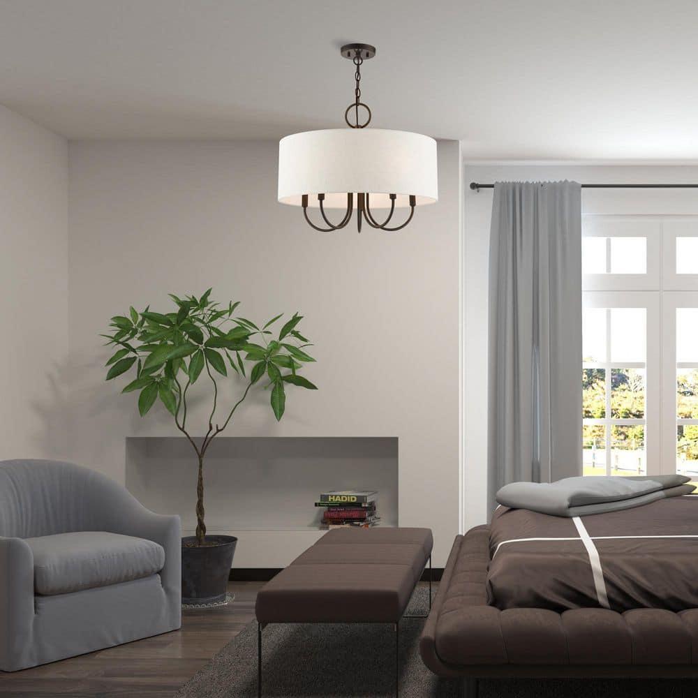 Livex Lighting Blossom 5 - Light Pendant in  English Bronze