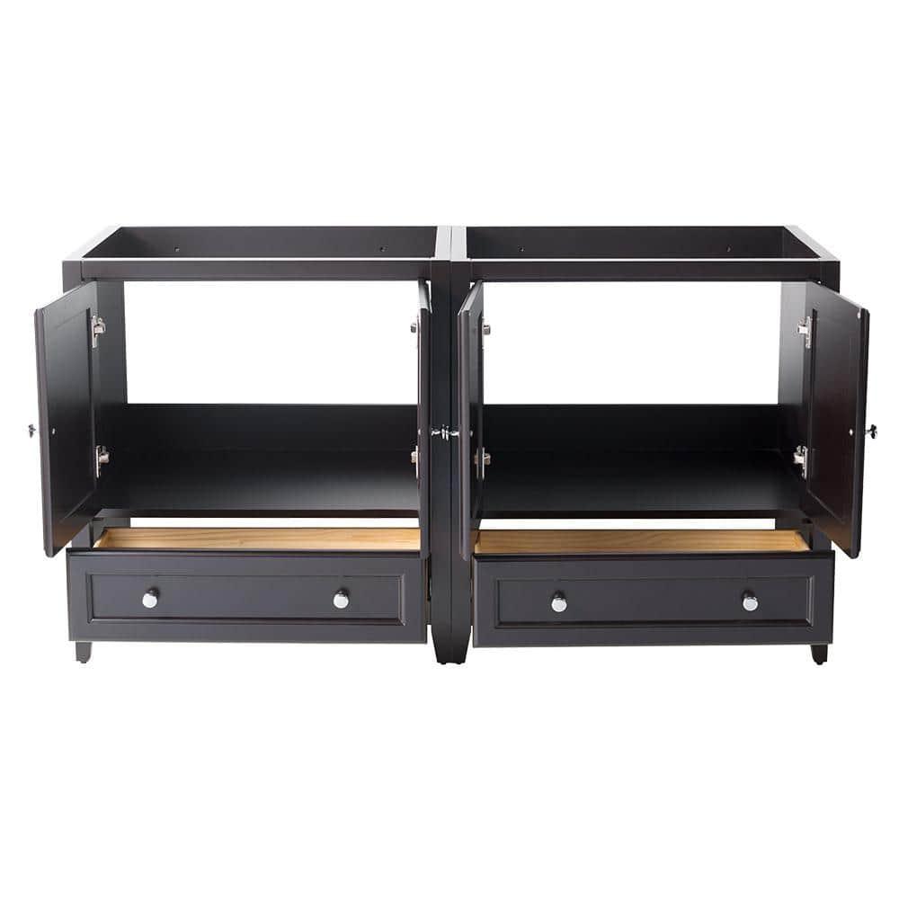 Fresca Oxford 59" Free-Standing Double Sink Bathroom Vanity Base Only