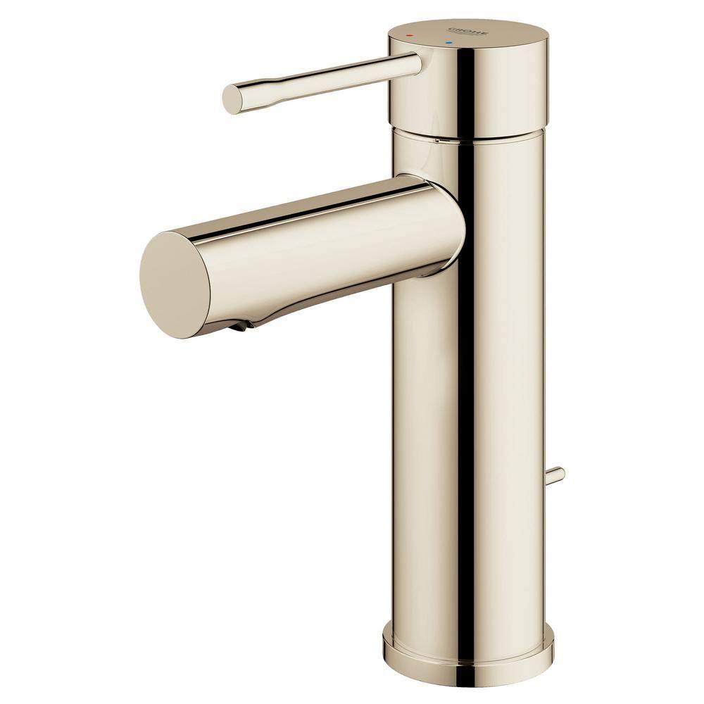Grohe 32 216 A Essence 1.2 GPM Single Hole Bathroom Faucet - Nickel