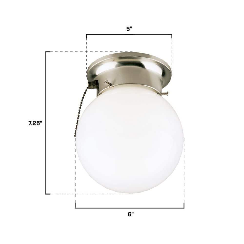 Westinghouse 11.81 in. H X 6 in. W X 6.5 in. L Ceiling Light