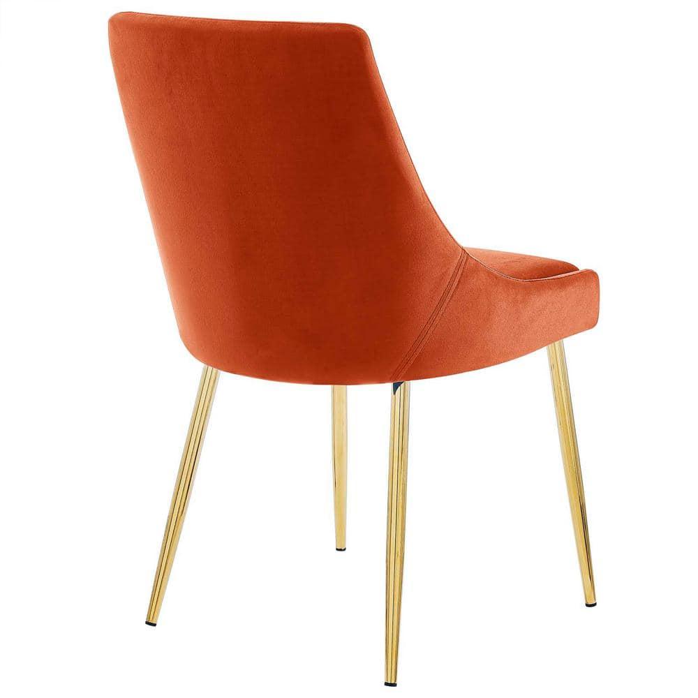 Modway Viscount Performance Velvet Dining Chairs - Set of 2