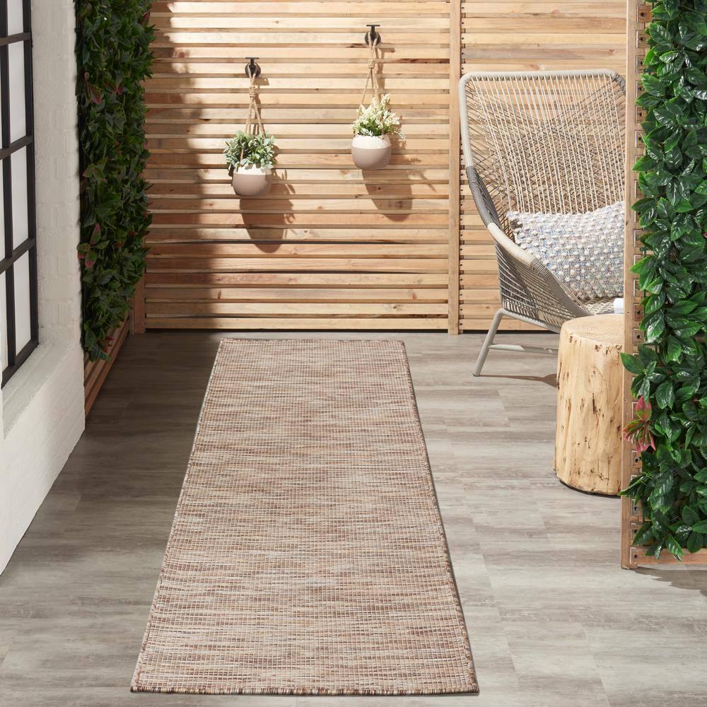 Nourison Positano POS01 Indoor/outdoor Area Rug - Beige 2'2" x 10'