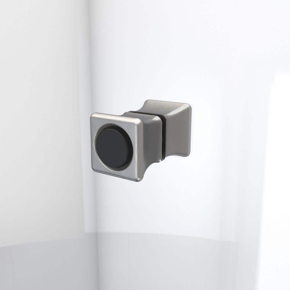 Aqua-Q Fold 36 W X 36 D X 76.75 H Frameless Square Shower Kit