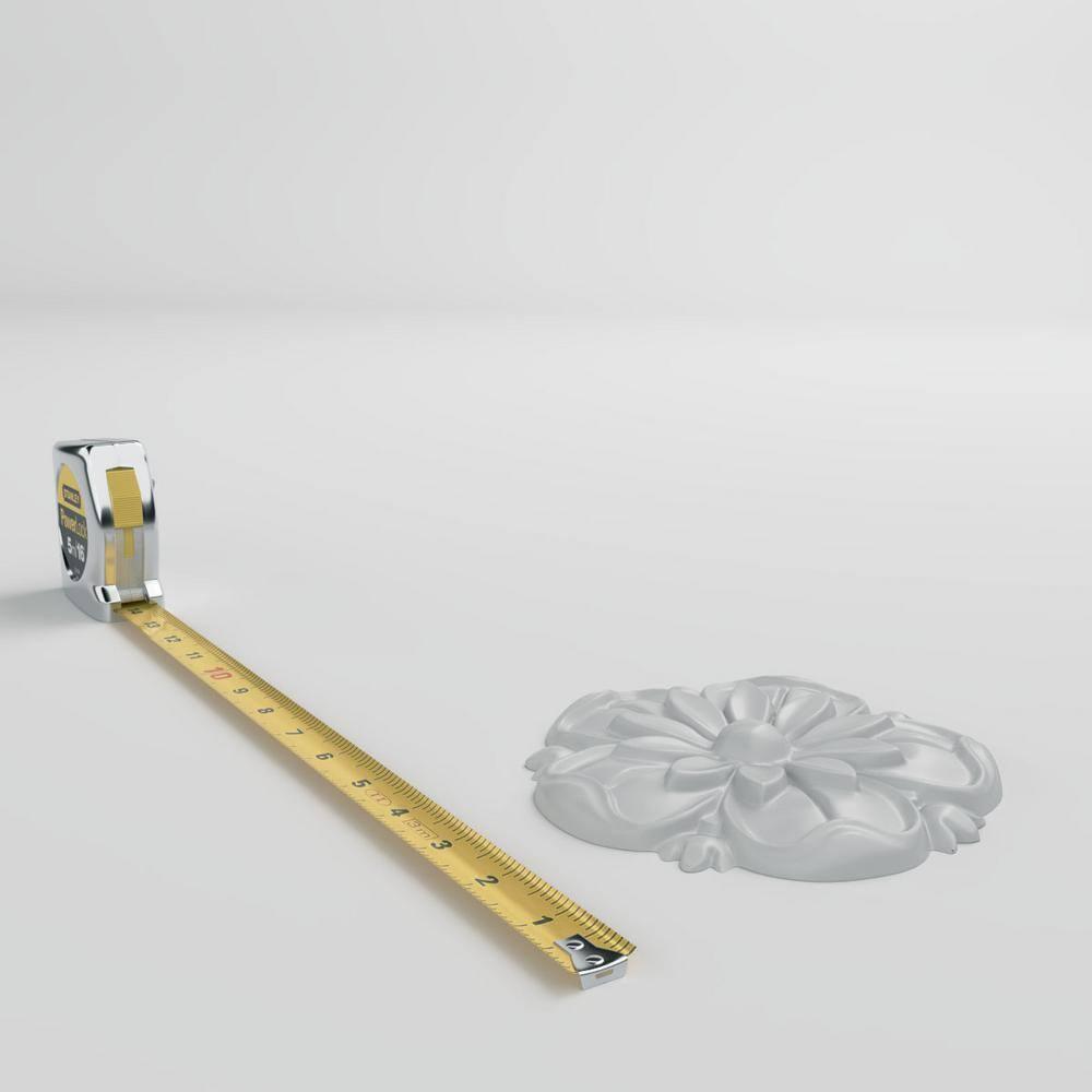 Ekena Millwork  5.87 In. OD X .87 In. P Architectural Lyre Rosette