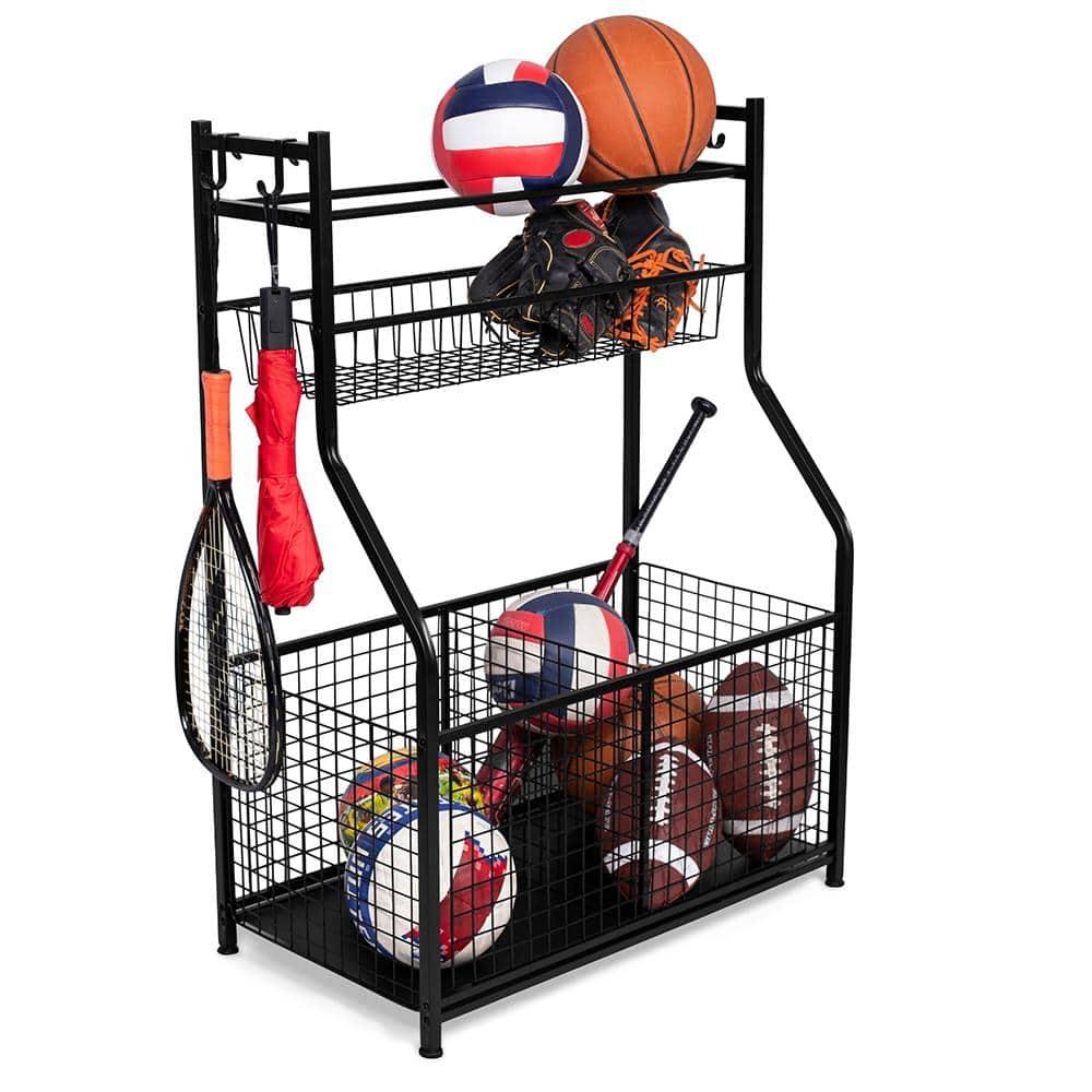 BirdRock Home 11439 Metal Freestanding Multi-Use Sports Rack