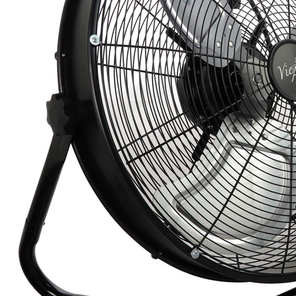Vie Air 20" 3 Speed Motor Metal Floor Drum Fan | Wayfair