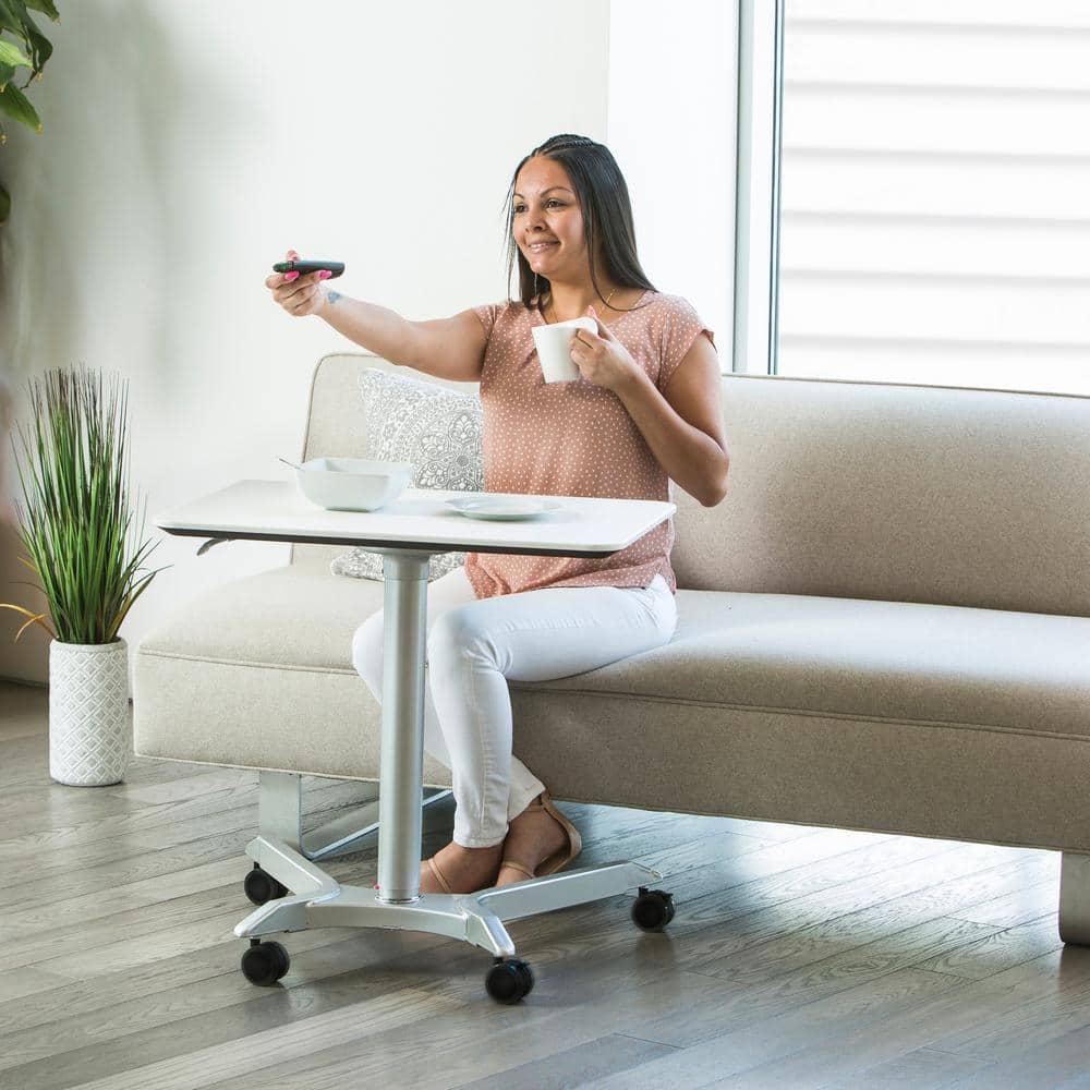 airLIFT 28" W Adjustable Height Rolling Laptop Desk Stand