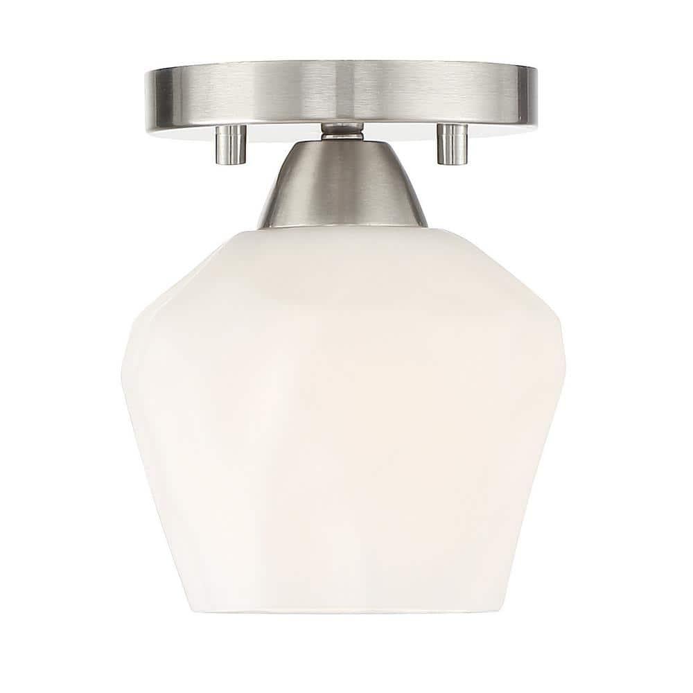 Minka Lavery - Camrin - 1 Light Convertible Mini Pendant-Brushed Nickel Finish