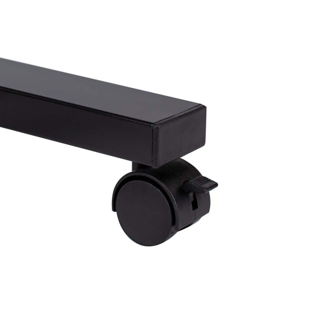 Seville Classics airLIFT Adjustable Height Rolling Tiltable Desk with Mouse Stand