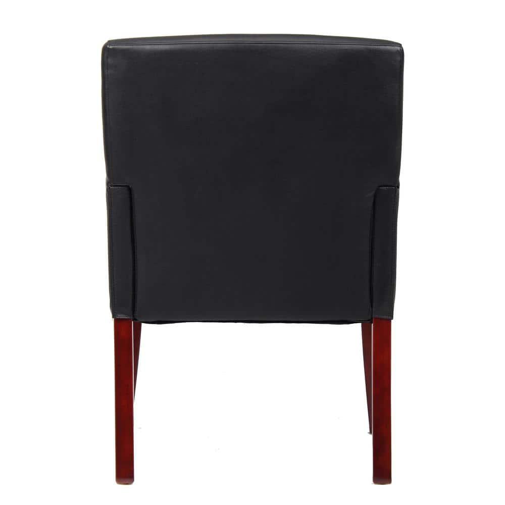 Boss Office Products Black Reception Waiting Room Chair