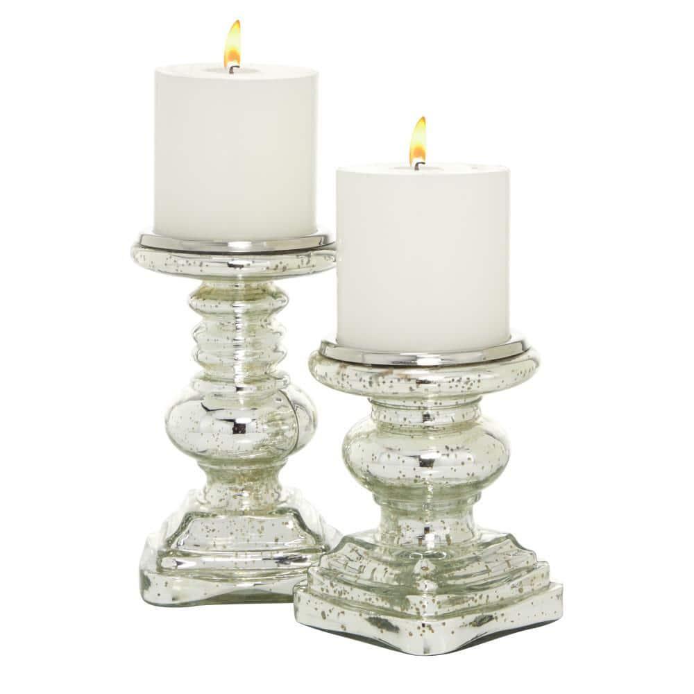 Traditional Candle Holder Set 2ct - Olivia & May