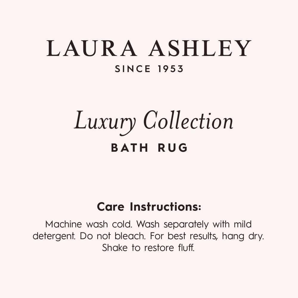 Laura Ashley Laura Ashley Astor Chenille 2 Pieces Non-Slip Bath Mat