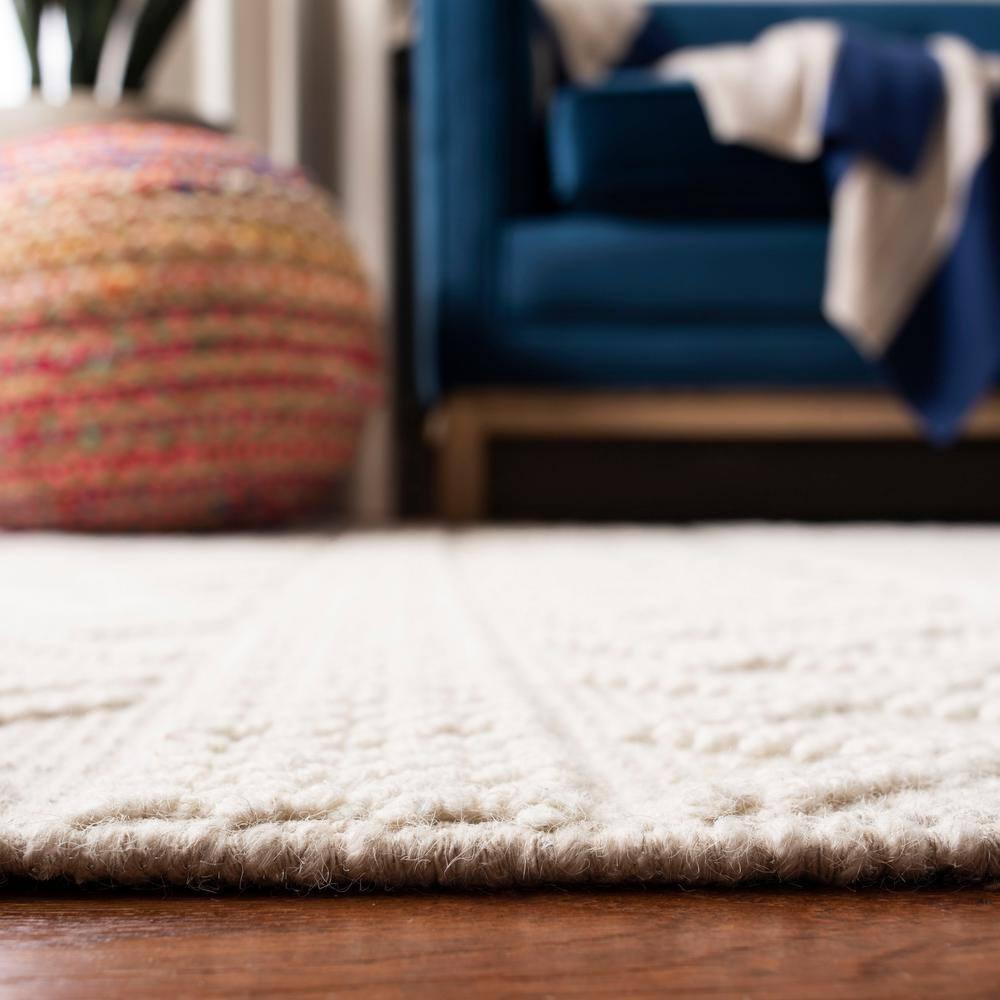 Vermont VRM211 Hand Woven Runner Rug - Ivory - 2'3"x6' - Safavieh.