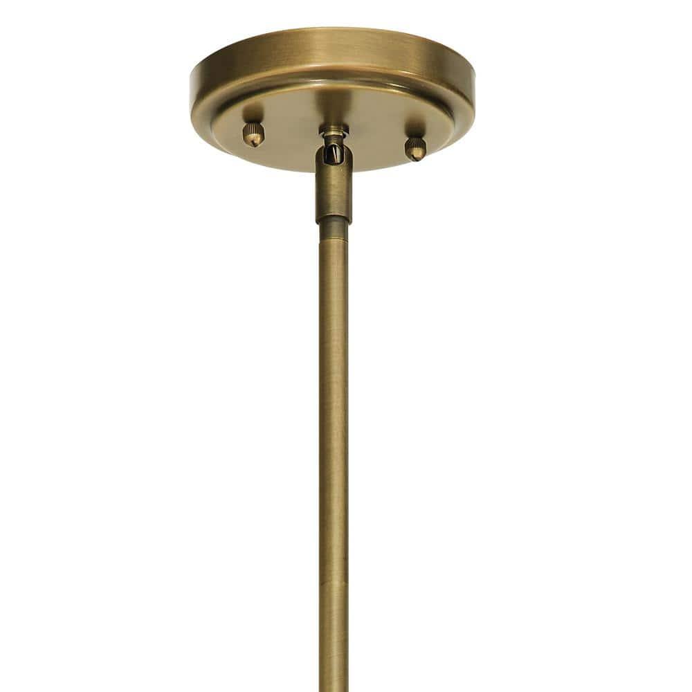 Kichler Lighting Everly 1 - Light Pendant in  Natural Brass