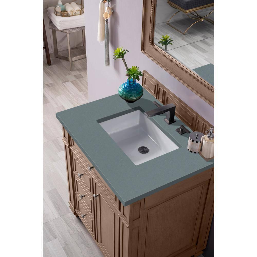 James Martin Vanities 157-V30 Bristol 30" Single Basin Hardwood Vanity Cabinet Only - Wood