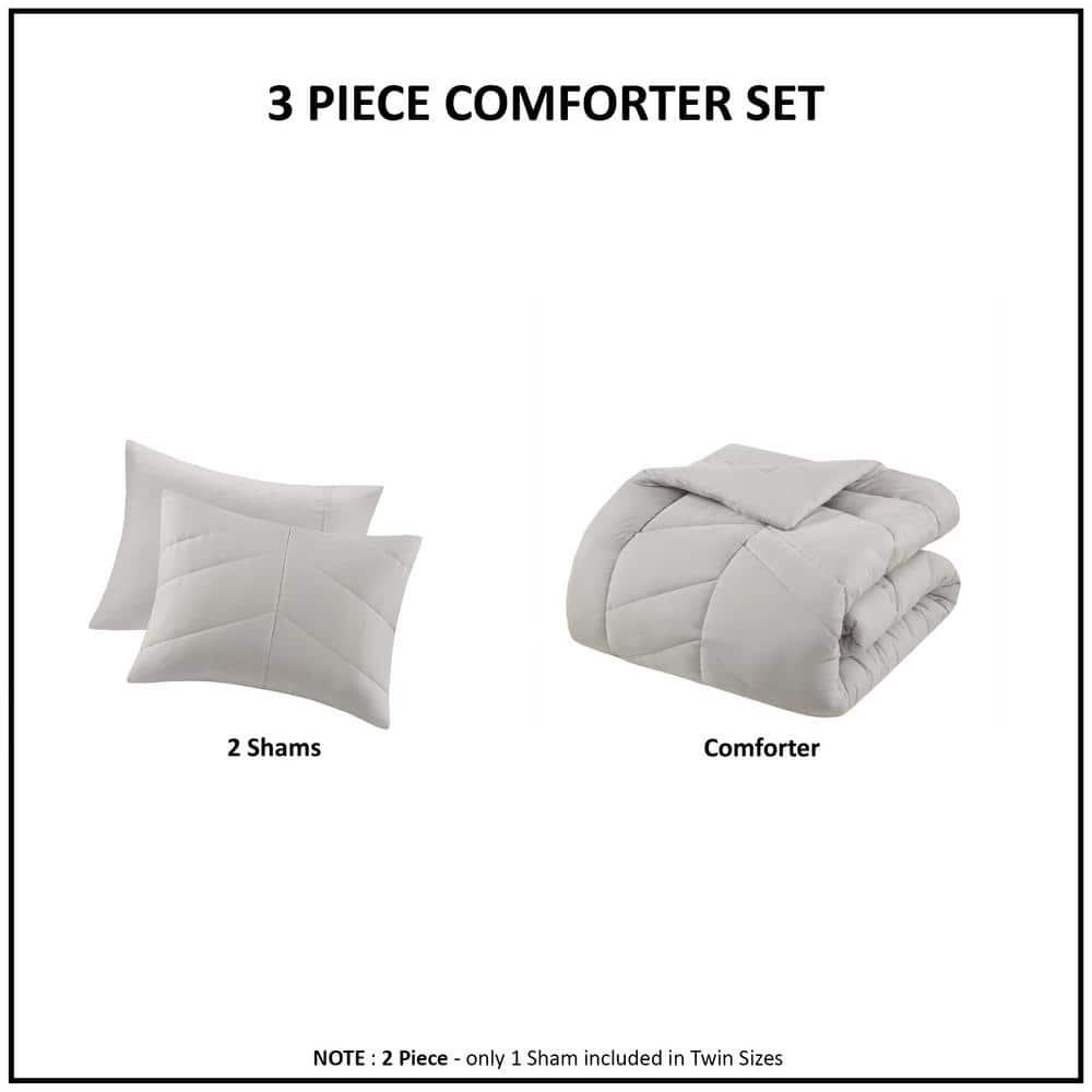Intelligent Design Remy Quilted Chevron Comforter Set