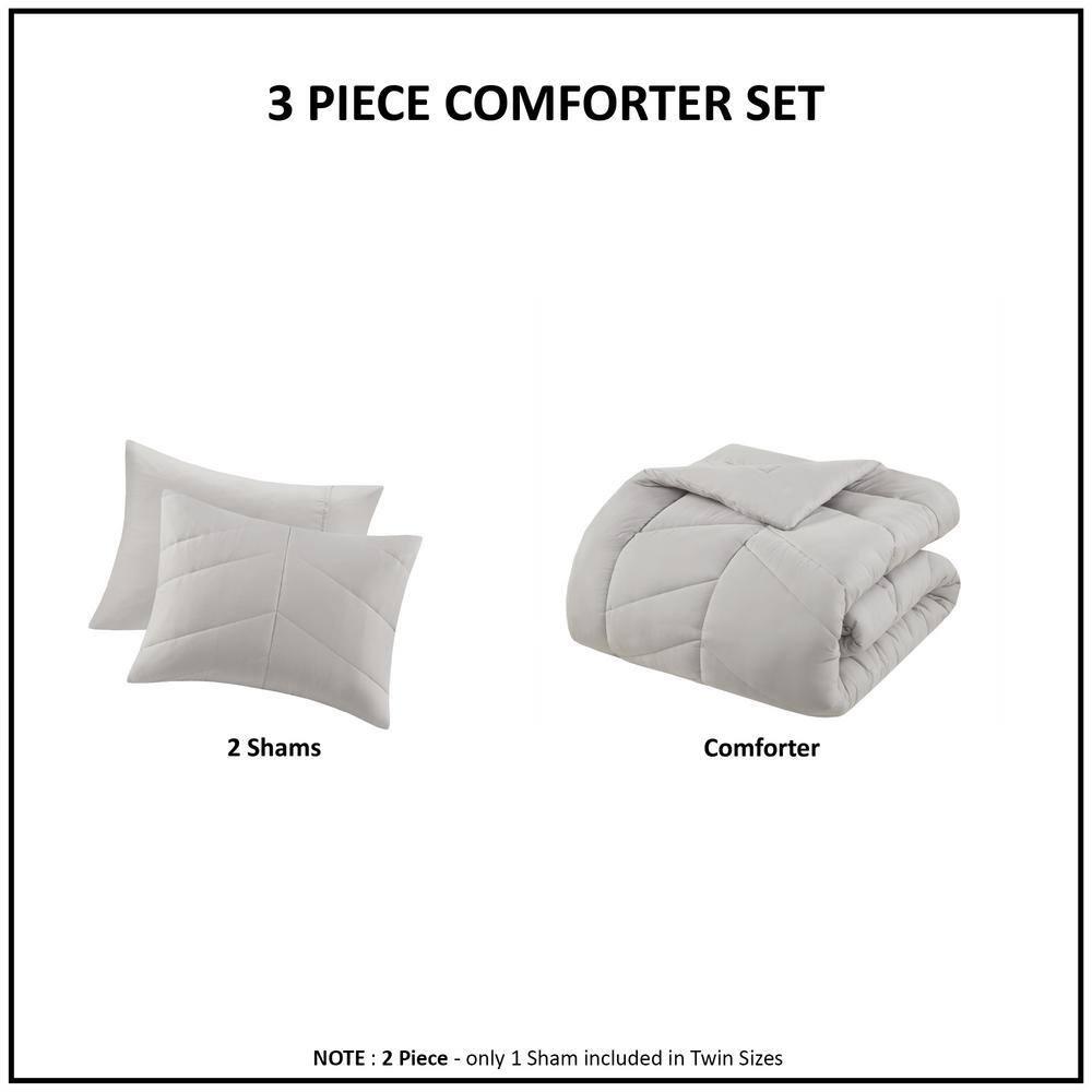 Intelligent Design Remy Quilted Chevron Comforter Set