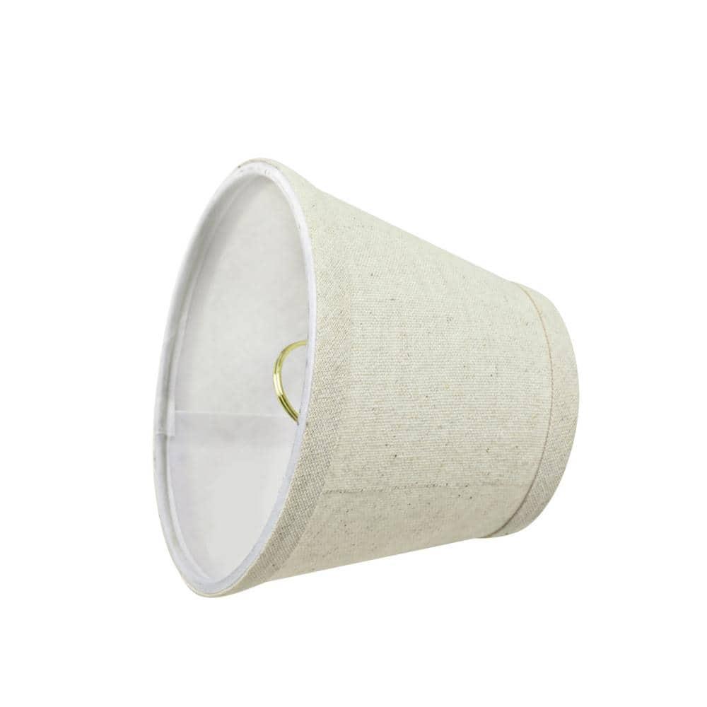 Aspen Creative Corporation 5'' Linen Empire Candelabra Shade (Set of 6)
