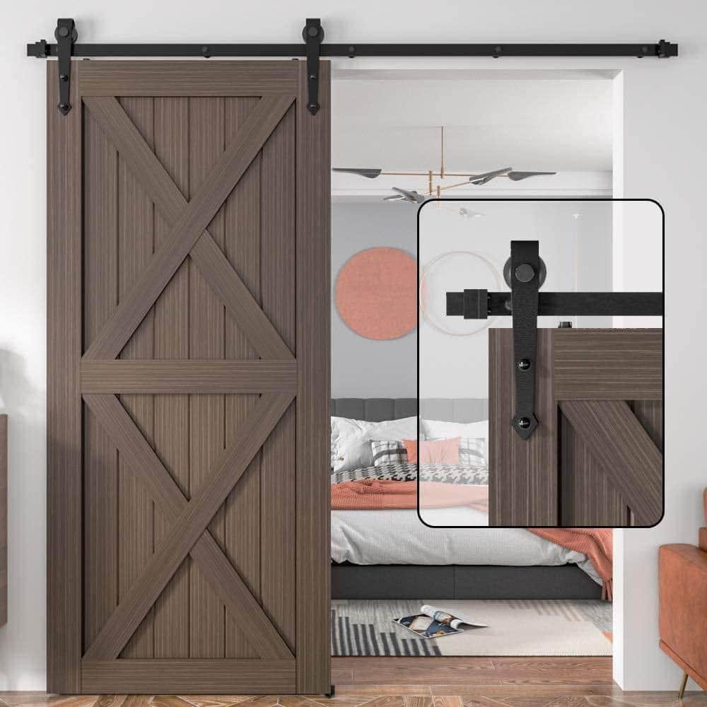 Lazio Sliding Standard Single Barn Door Hardware Kit