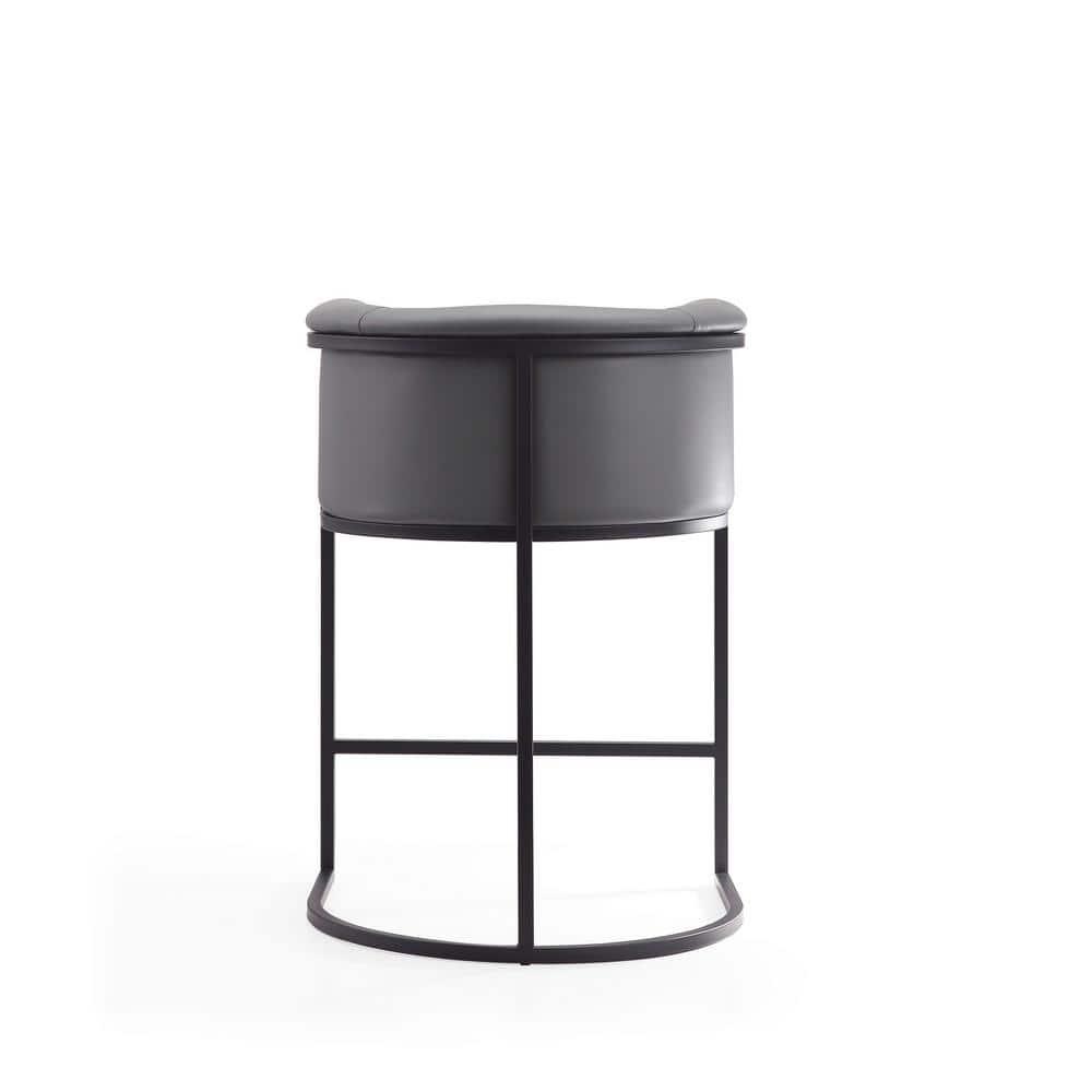 Cosmopolitan Metal Counter Height Barstool - Manhattan Comfort
