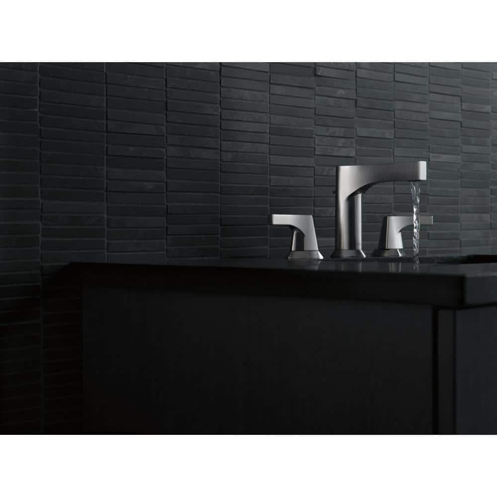 Zura Widespread Faucet with Drain Assembly