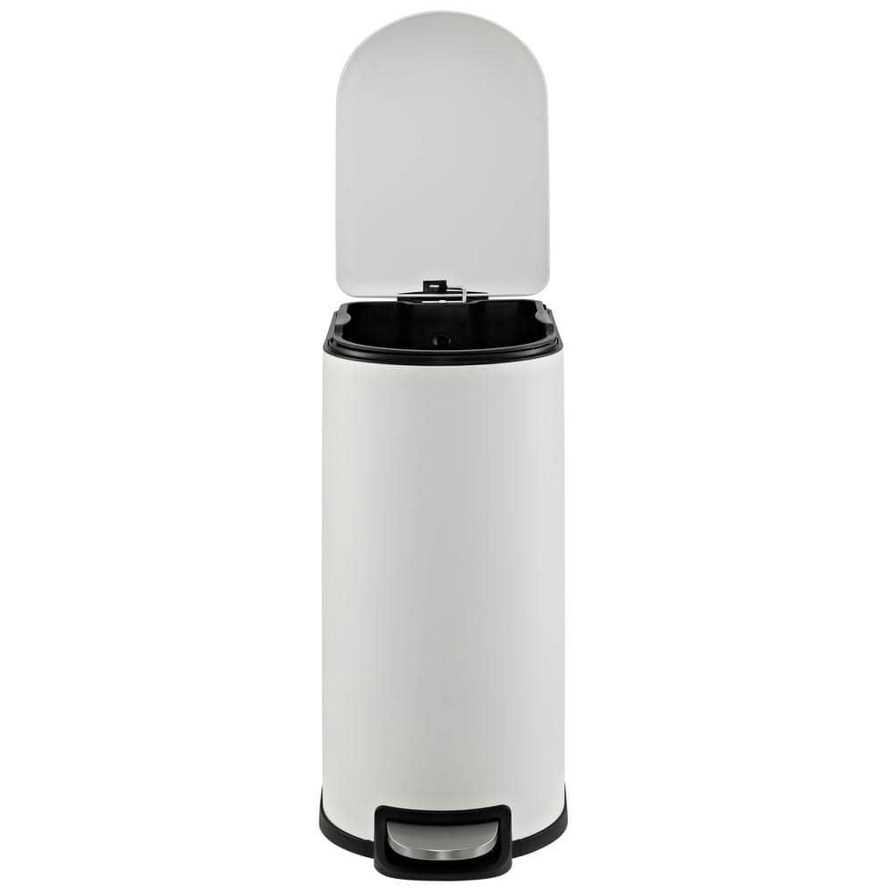 happimess Roland Steel Step On Trash Can & Reviews | Wayfair