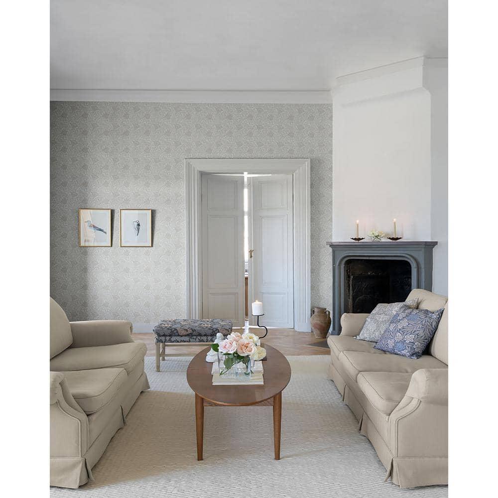 Anemone Modern Floral Wallpaper