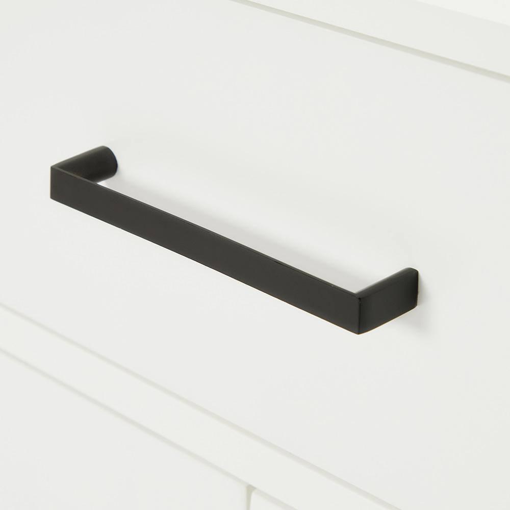Thornaby 30'' Solid Wood Single Bathroom Vanity with 1.5'' White Quartz Top, Oval Sink