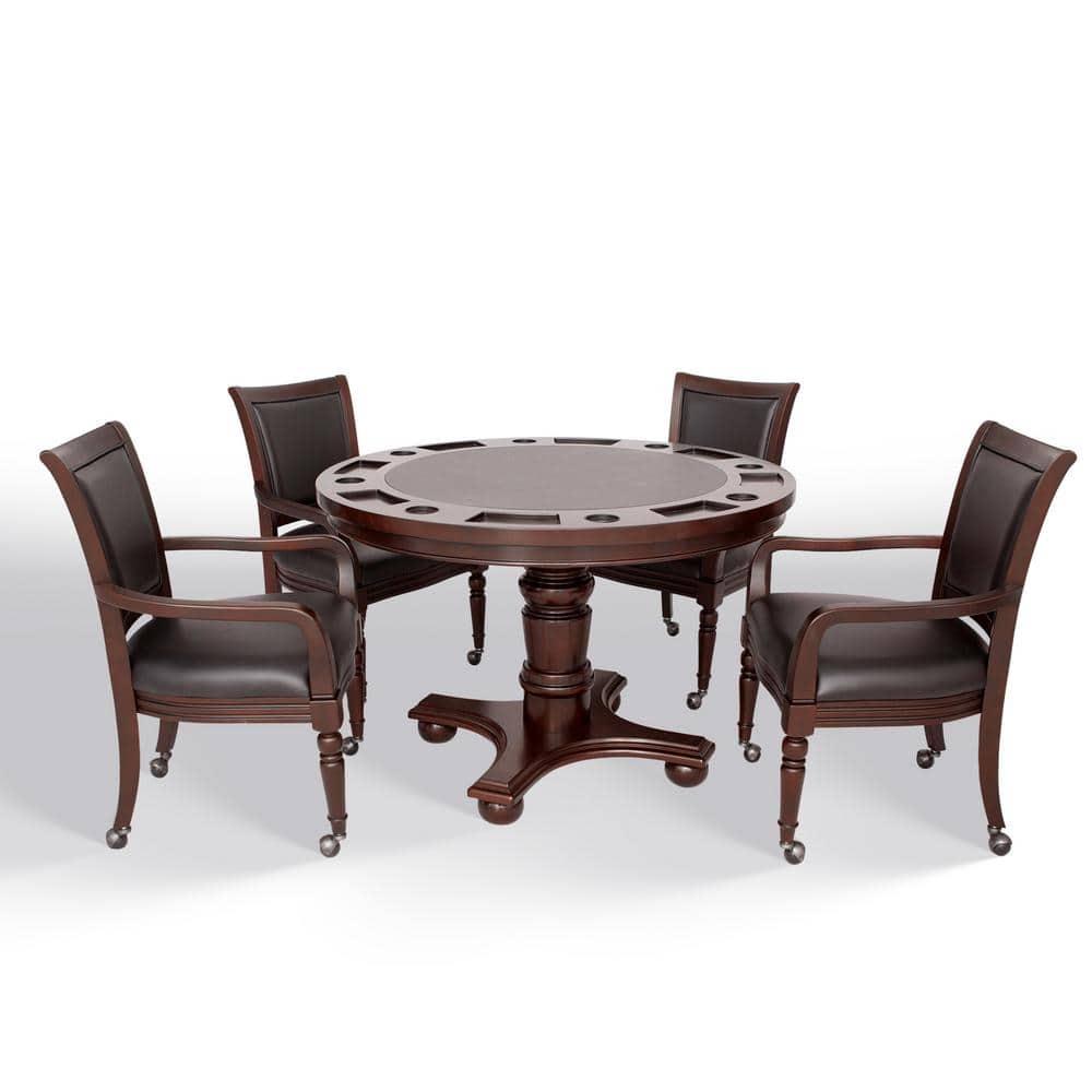 Hathaway Games Bridgeport 2-in-1 Poker Table Set