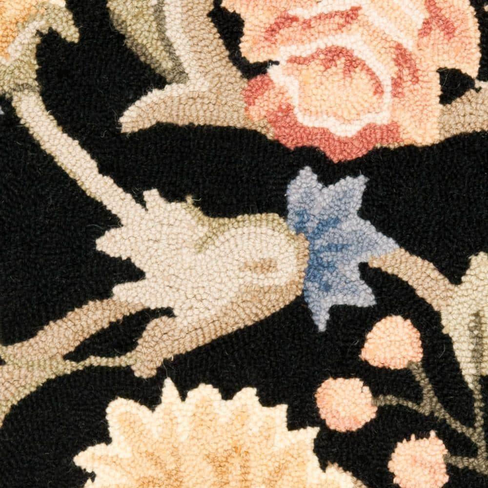Chelsea HK248B Power Loomed Accent Rug - Black - 2'6"x4' - Safavieh.