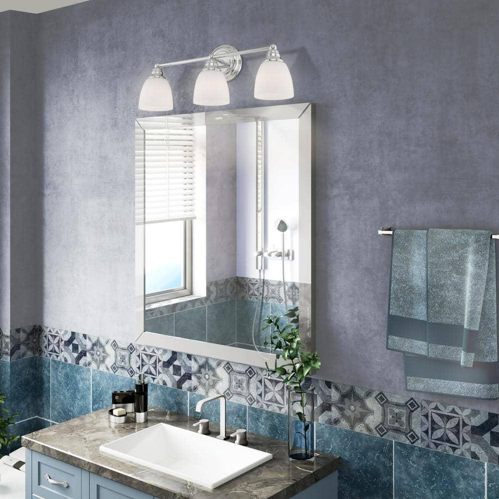 Livex Lighting Somerville 3 - Light Vanity in  Polished Chrome