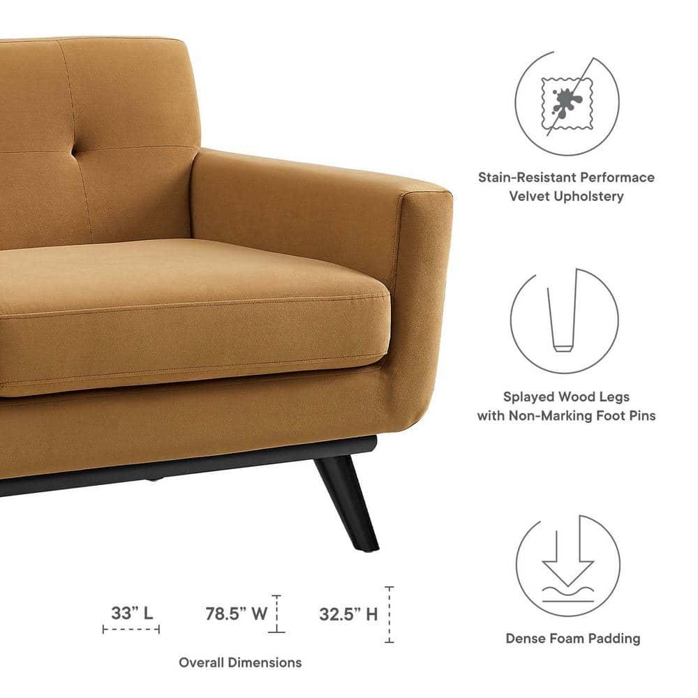 Modway Modway Engage Performance Velvet Loveseat