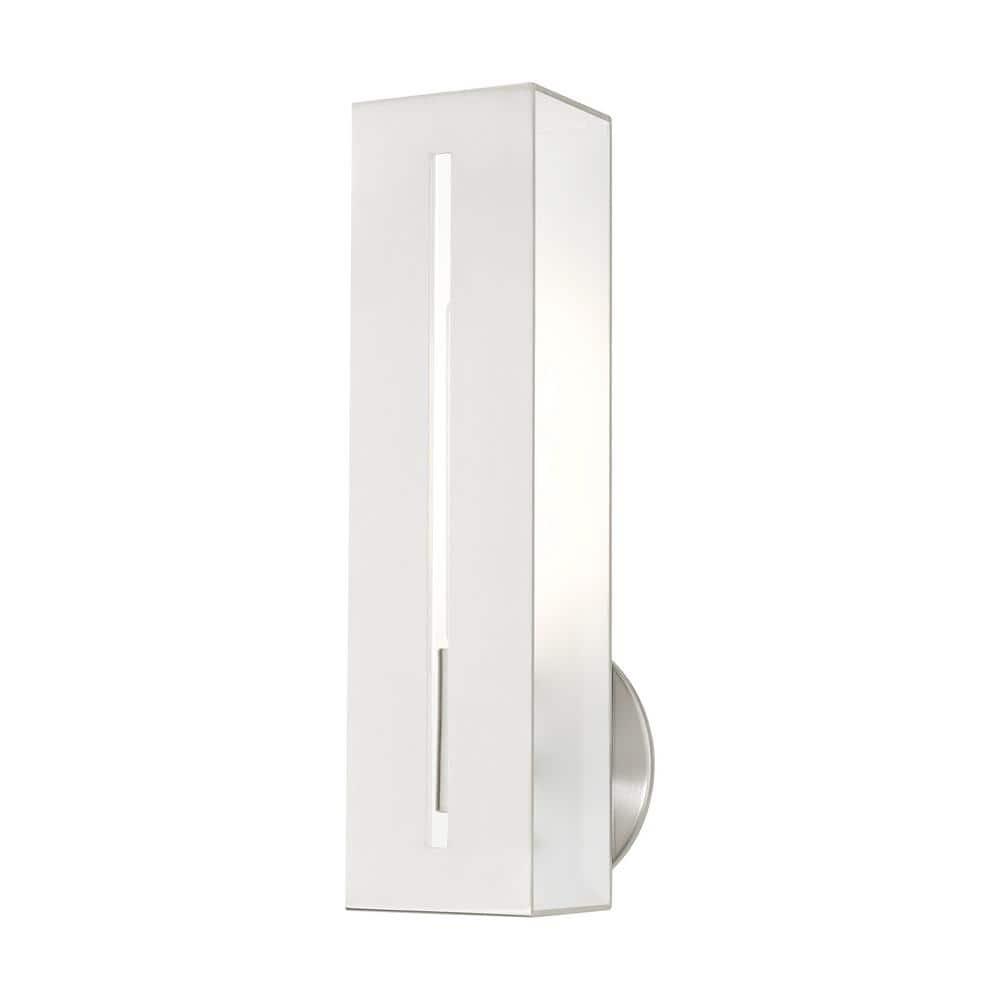 Livex Lighting Soma 1 - Light Wall Light in  Polished Chrome