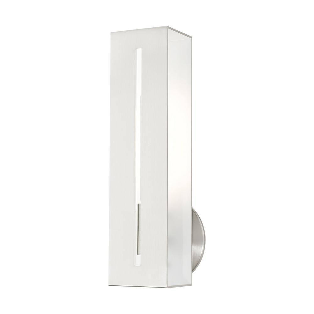 Livex Lighting Soma 1 - Light Wall Light in  Polished Chrome