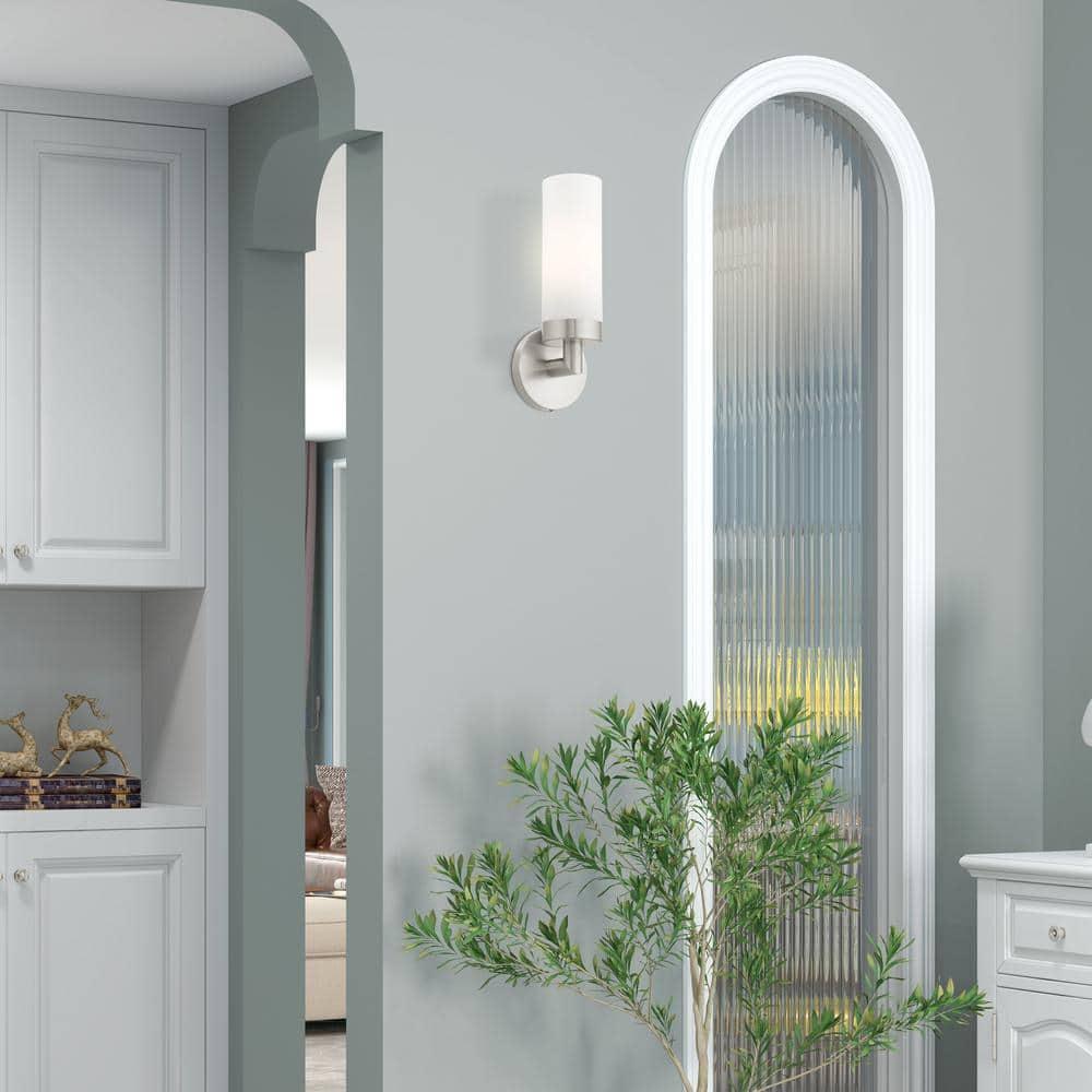 Livex Lighting Aero 1 - Light Sconce in  Brushed Nickel