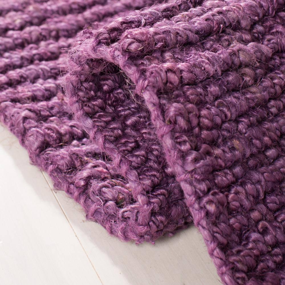 Natural Fiber NF447 Hand Woven Indoor Accent Rug - Purple - 2'x3' - Safavieh.