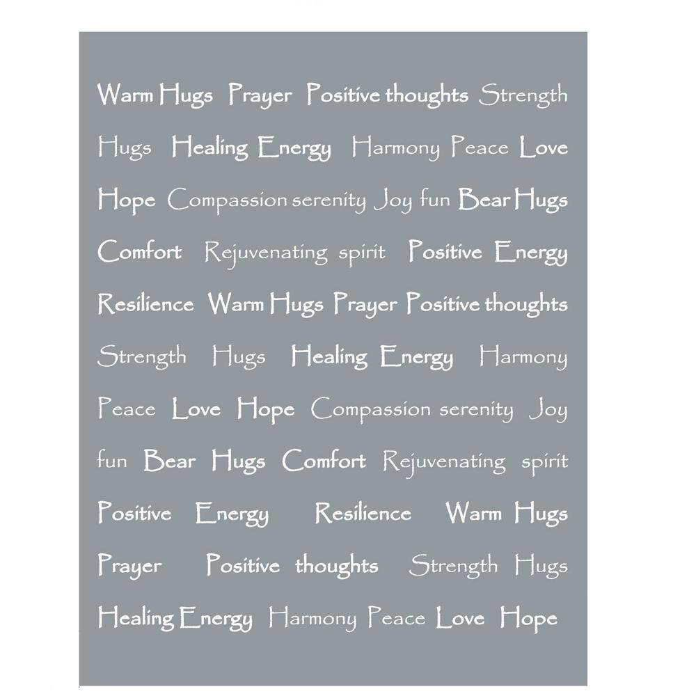 Chanasya Warm Hugs Positive Energy Throw