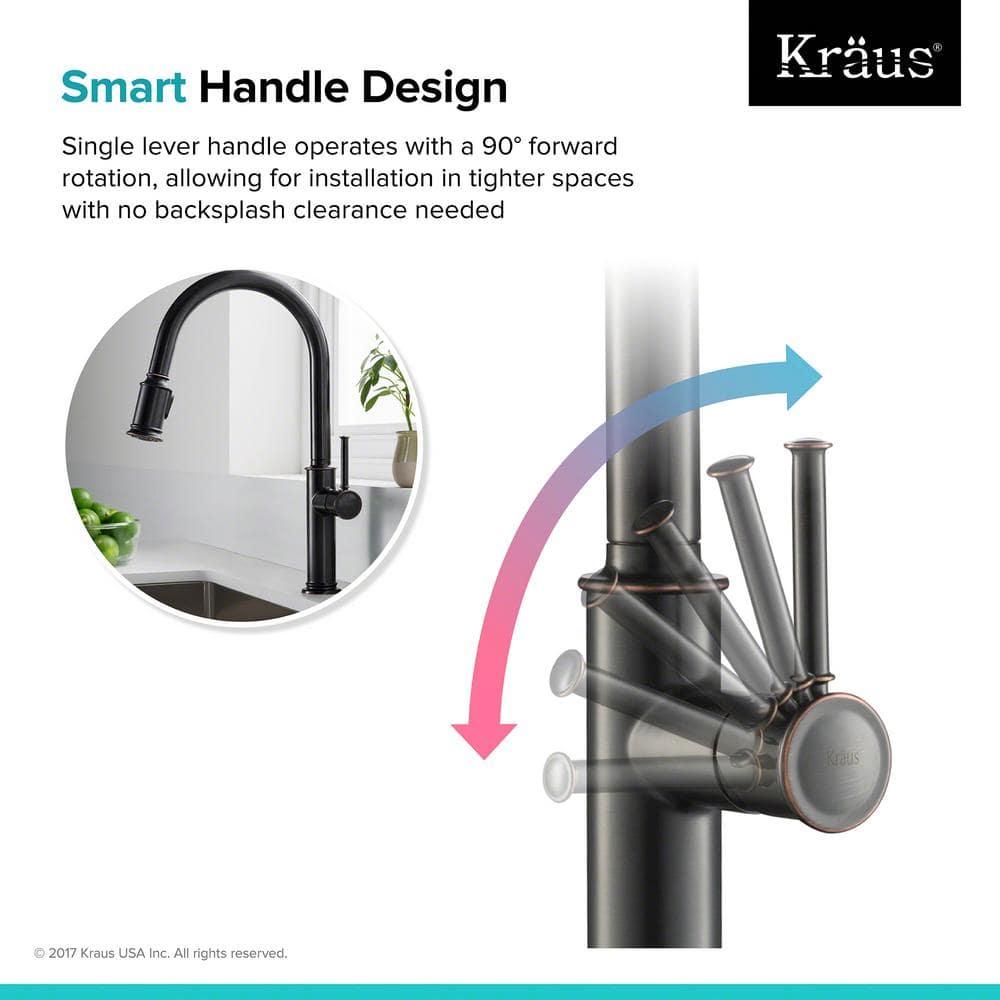 Sellette Pull Down Single Handle Kitchen Faucet