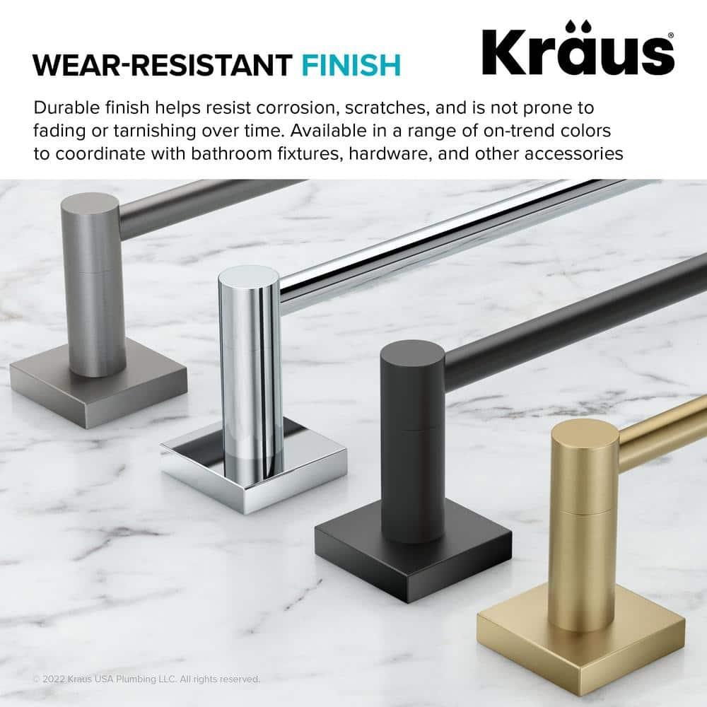 Ventus 25.38" Wall Mounted Towel Bar