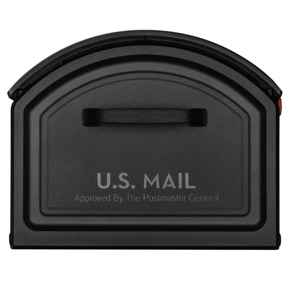 Architectural Mailboxes BILT CRE8 Extra Large Capacity Plastic Post Mount Mailbox