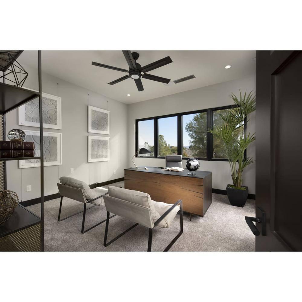 P2586-7130K-Progress Lighting-Glandon - Wide - Ceiling Fan - 1 Light - Handheld Remote in Transitional style - 60 Inches wide by 17.13 Inches
